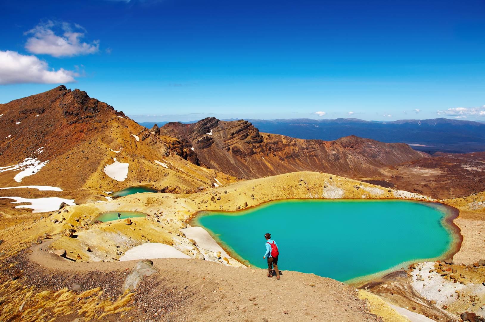 Lac d'Emeraude - Tongariro - Nouvelle Zélande