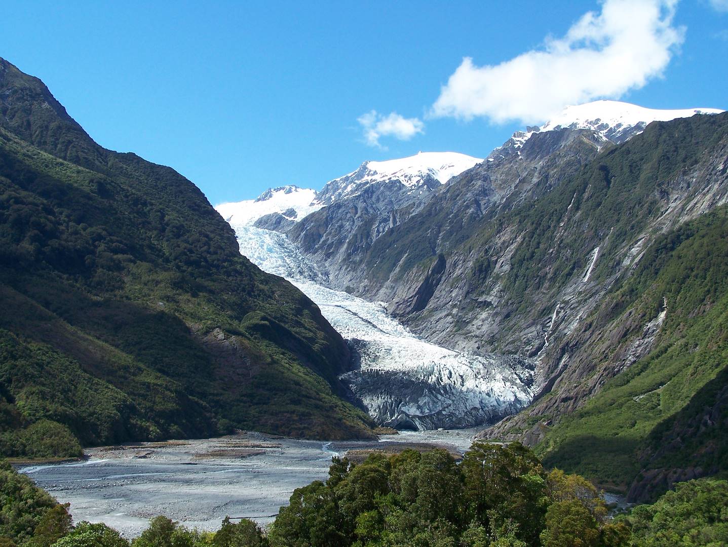 Glacier Franz Josef - Ile du sud - Nouvelle Zélande