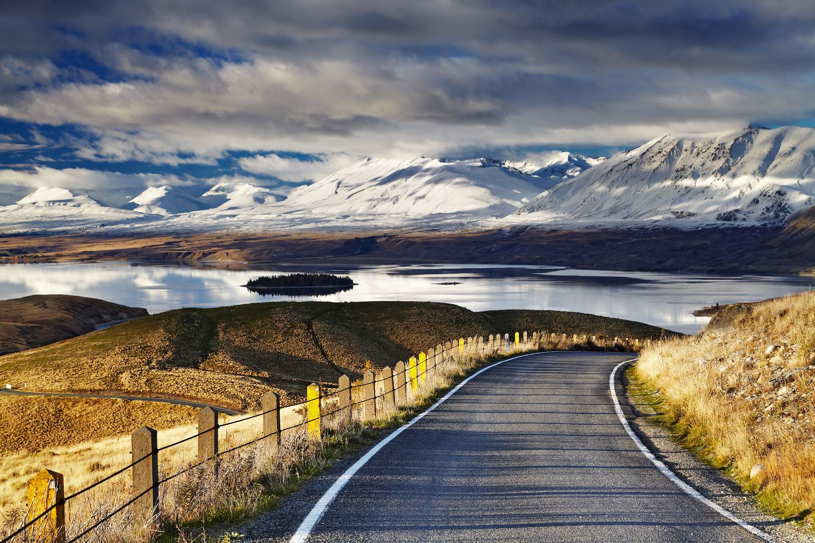 Lac Tekapo - Île du sud - Nouvelle-Zélande