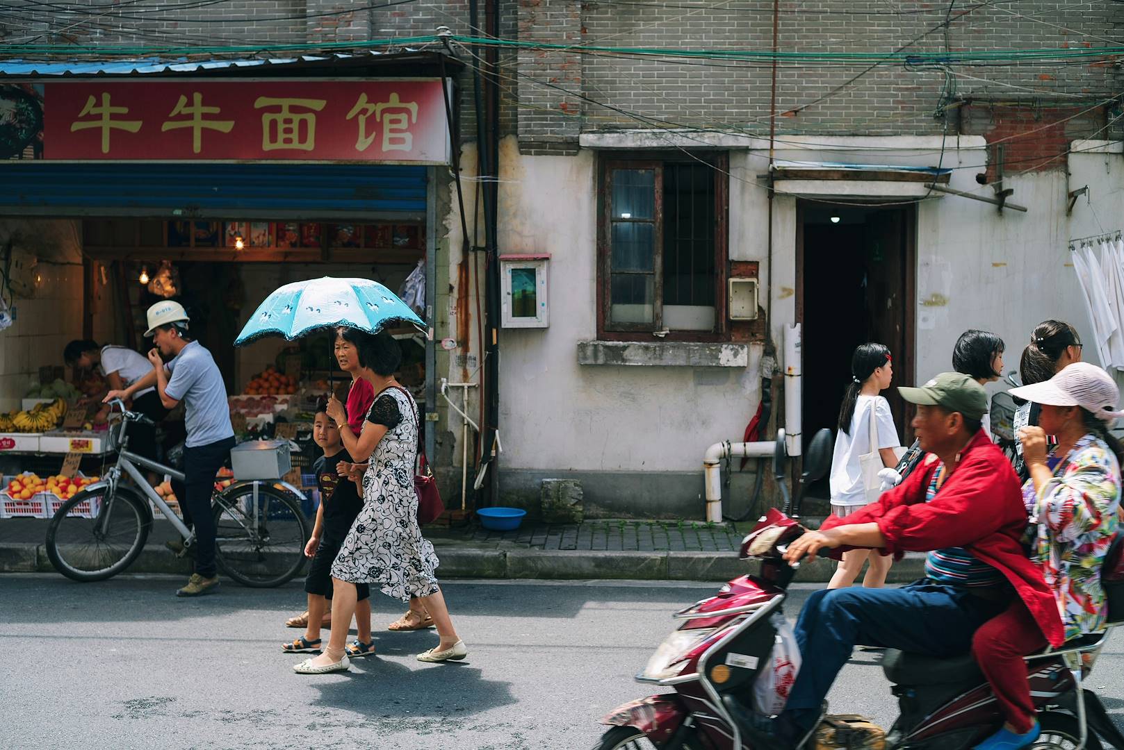 Dans les ruelles animées de Pékin - Chine