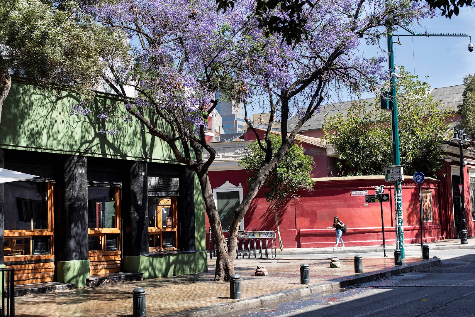 Quartier de Lastarria - Santiago - Chili