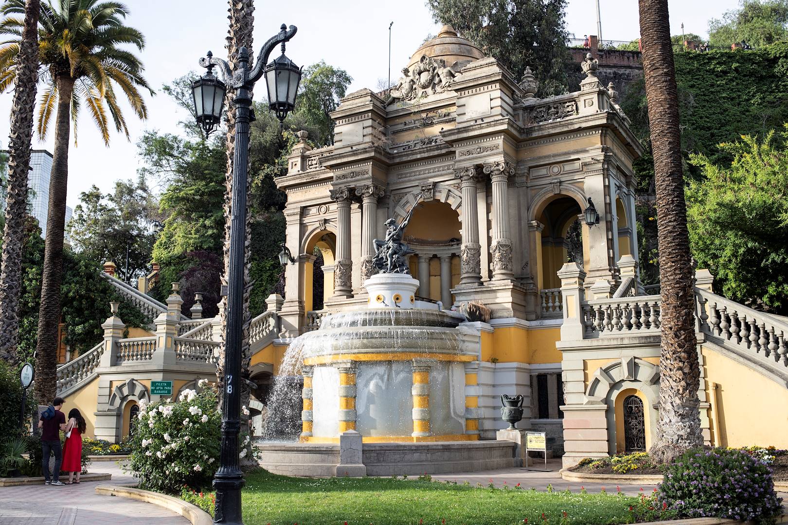 Colline de Santa Lucia de Santiago - Chili