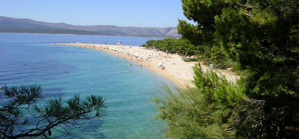 Plage de Zlatni Rat