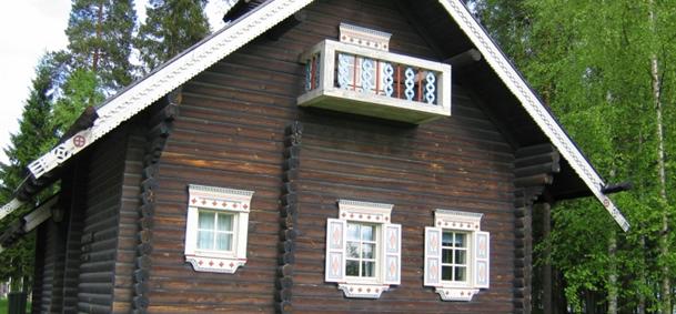 Maison carélienne Bomba