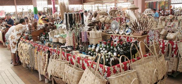 Marché artisanal de Papeete - Tahiti