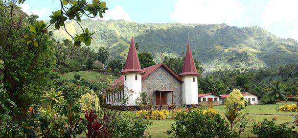 Cathédrale Notre-Dame des Marquises - Nuku Hiva