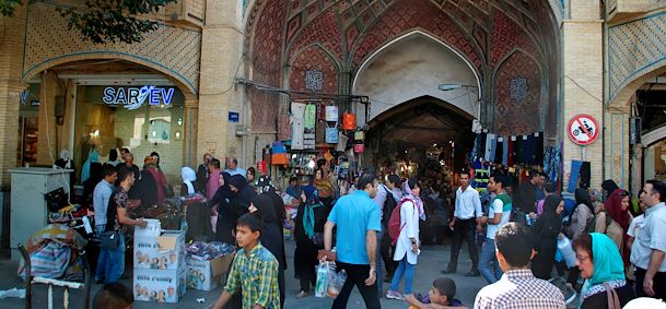 Grand bazar de Téhéran
