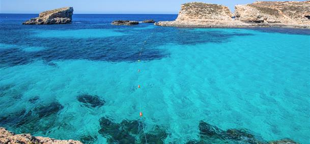 Lagon bleu - Comino