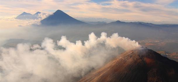Volcans Pacaya, Fuego et Acatenango