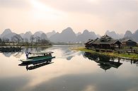Pics cÃ©lestes Ã l'encre de Chine