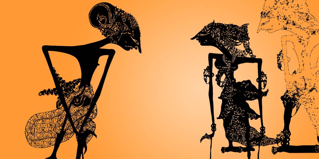 Marionnette d'ombre - Indonésie