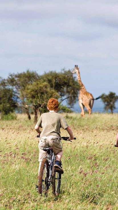 Safari à vélo au Kenya