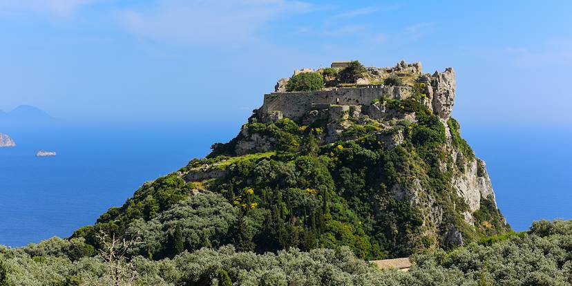 Forteresse bysantine d'Angelokastro - Île de Corfou - Grèce