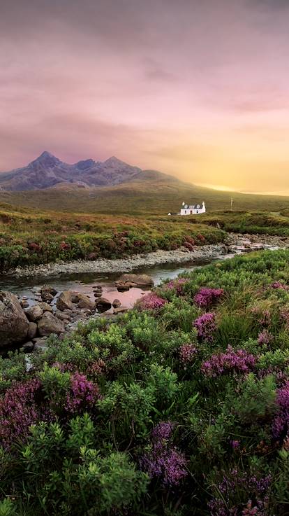 Sligachan sur lîle de Skye - Ecosse - Royaume-Uni