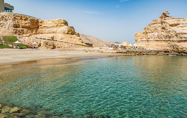 Plage d'Al-Jissah - Gouvernorat de Mascate - Oman