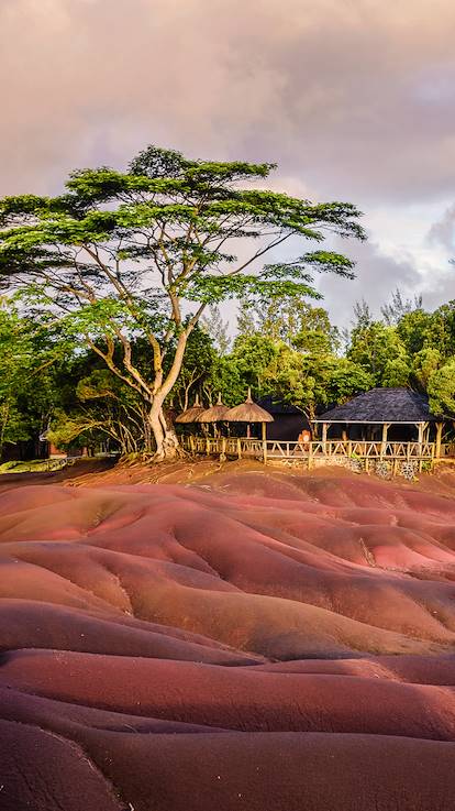 Terres de Couleurs de Chamarel - Région sud ouest de l'île - Ile Maurice