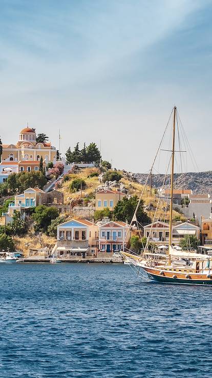 Ile de Symi dans le Dodécanèse - Grèce