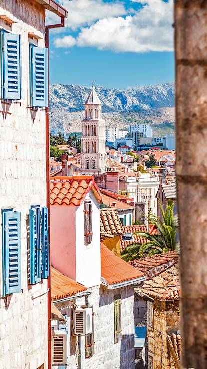 Dans les rues de Split - Dalmatie - Croatie