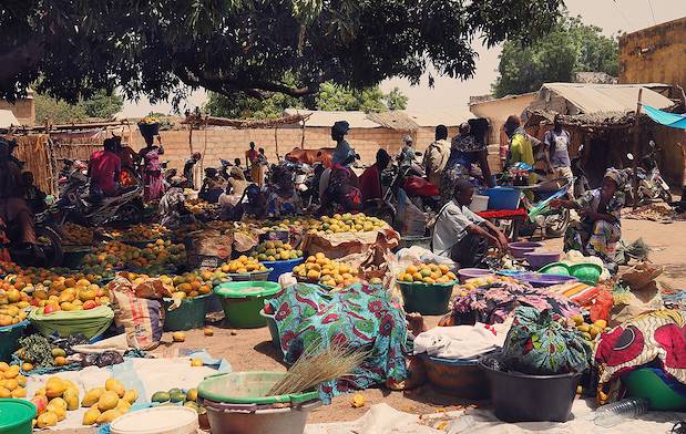 Marché au Sénégal