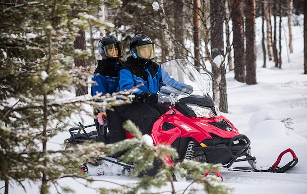 Safari en motoneige - Finlande