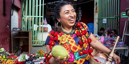 Cours de cuisine avec Betsaïda : découverte du marché - Oaxaca - Mexique