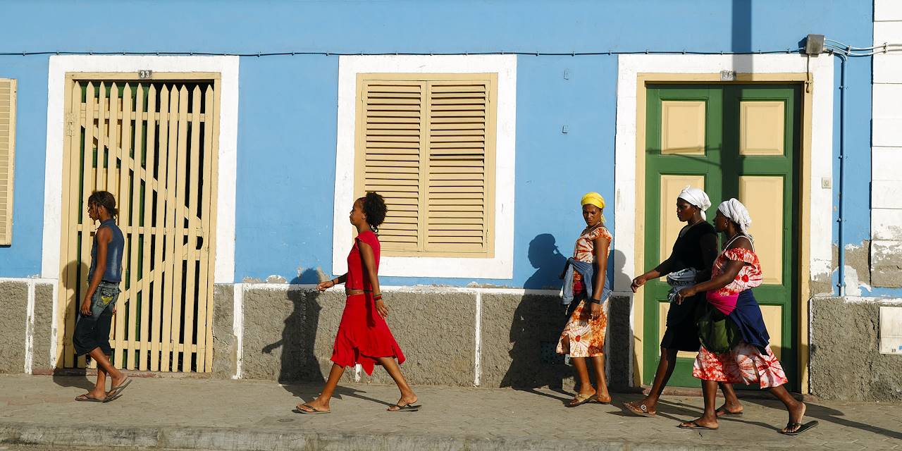 Dans les rues de Mindelo - Île de Sao Vicente - Cap Vert