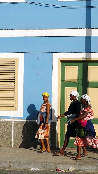 Dans les rues de Mindelo - Île de Sao Vicente - Cap Vert
