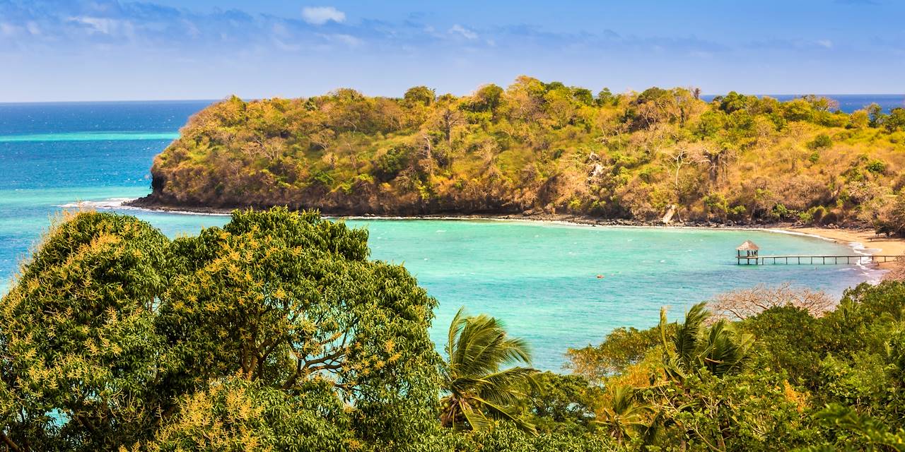 Plage sur l'île de Mayotte