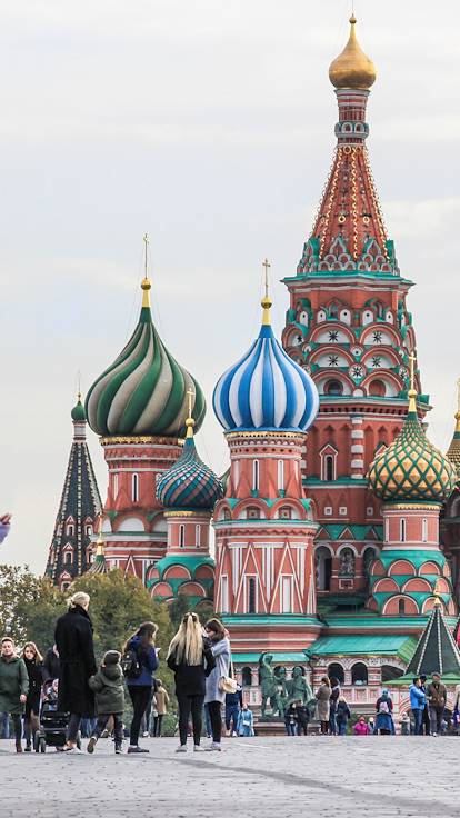 Cathédrale Basile-le-Bienheureux de Moscou - Russie