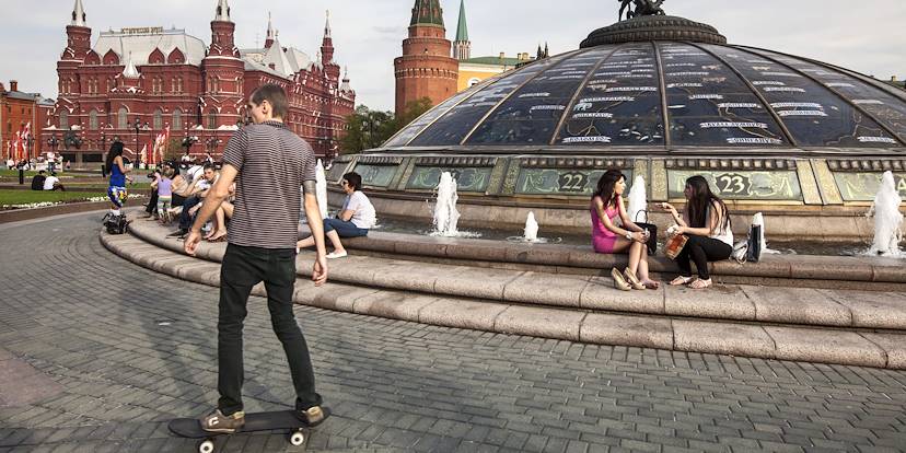 Place du manège - Moscou - Russie