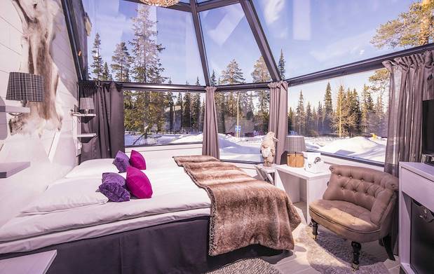 Santa's Hotel Aurora (Glass view rooms) - Luosto - Finlande