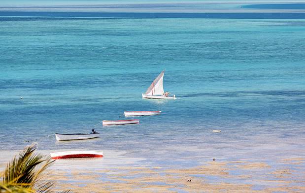 Scène de vie sur l'Océan Indien - Île de Rodrigues - Île Maurice