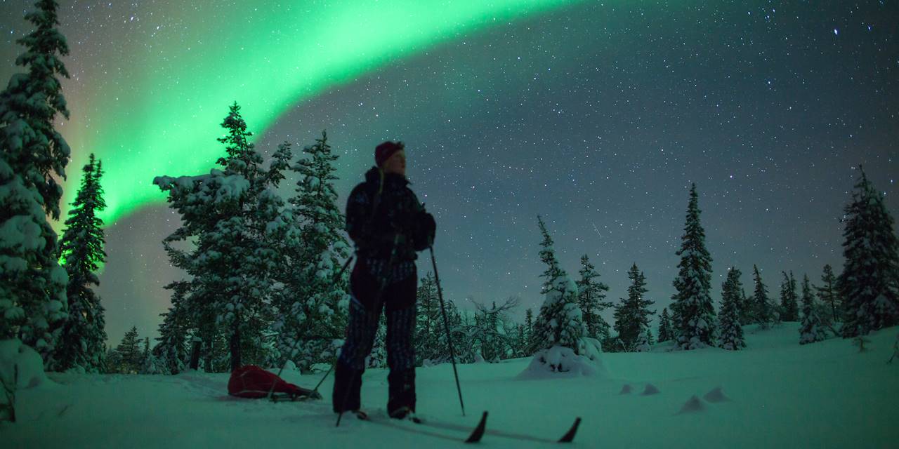 Aurore boréale - Laponie - Finlande