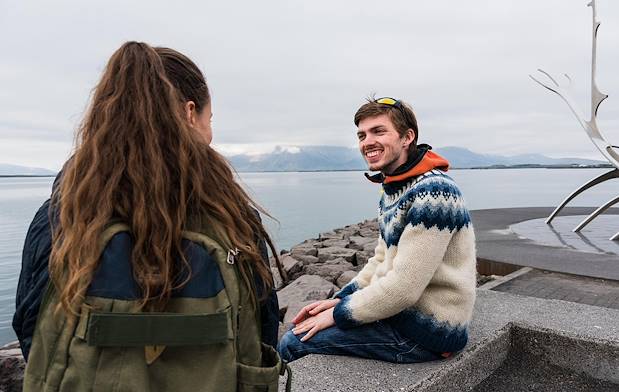 Rencontre avec Michaël, notre Welcome Host à Reykjavik - Reykjavik - Islande
