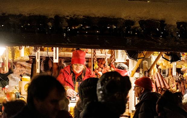 Marché de Noël à Manhattan - New York - Etats-Unis