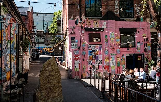Dans le quartier branché de Grunerlokka - Oslo - Norvège