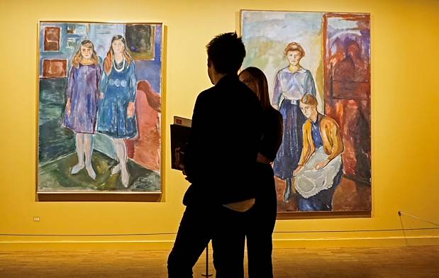Exposition au musée Munch à Oslo - Norvège