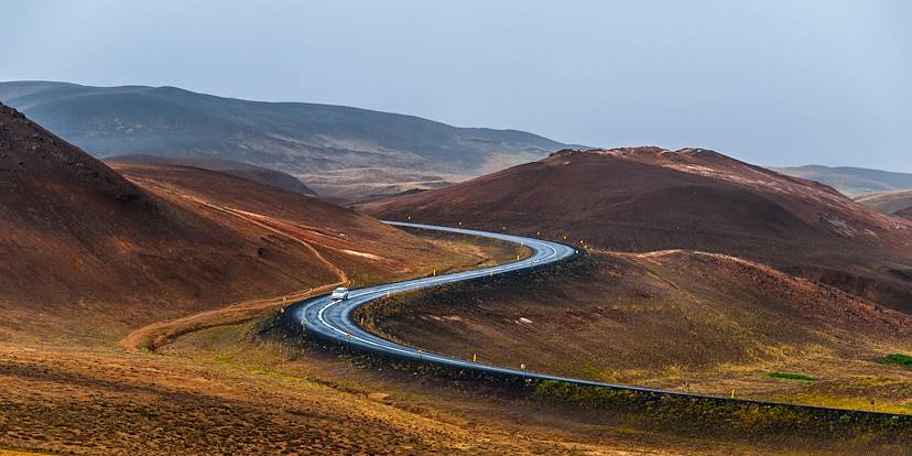 Sur la route - Islande