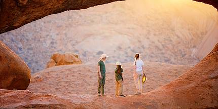  Le Spitzkoppe, arche naturelle dans la région du Damaraland - Namibie