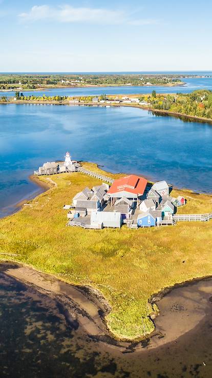 Bouctouche, le Pays de la Sagouine - Nouveau-Brunswick - Canada