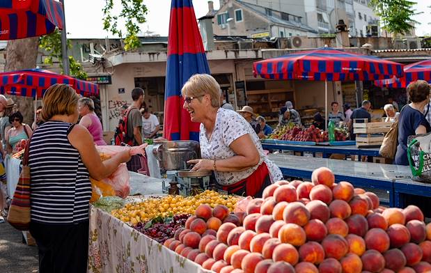 Marché de Split - Croatie