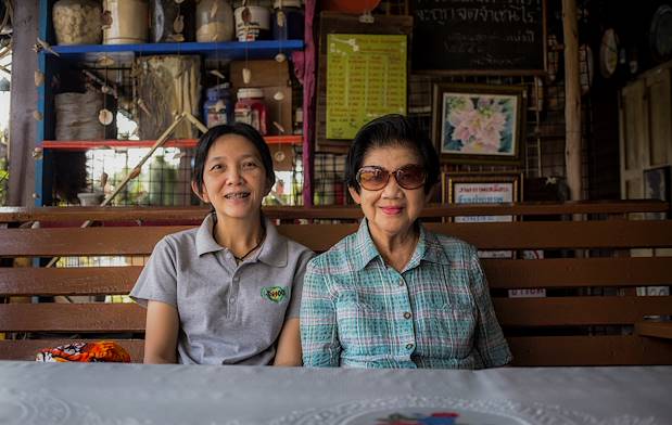 Propriétaires de votre hébergement dans les khlongs de Bangkok - Thaïlande