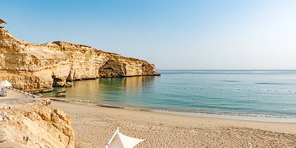 Plage d'Al-Jissah - Gouvernorat de Mascate - Oman