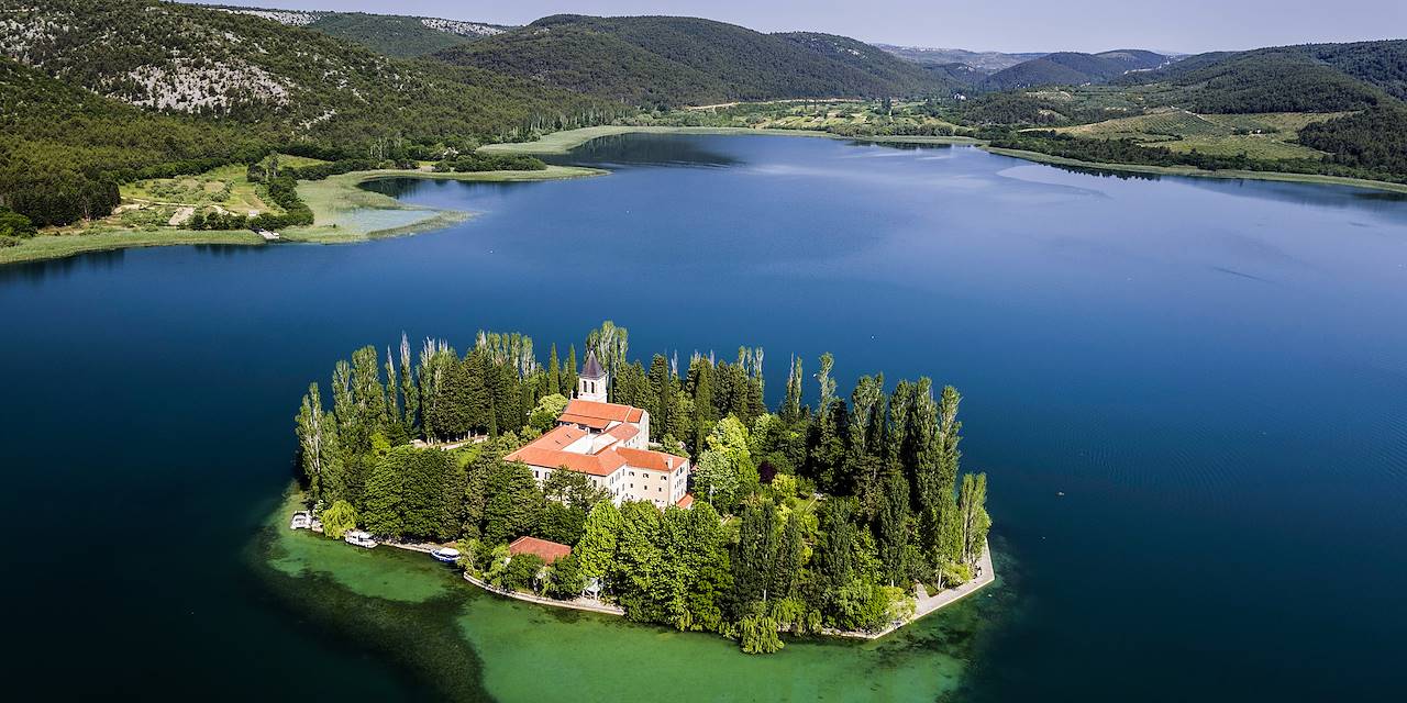 Monastère de Visovac - Parc de Krka - Dalmatie - Croatie