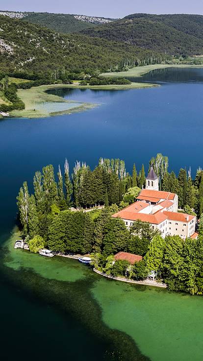 Monastère de Visovac - Parc de Krka - Dalmatie - Croatie