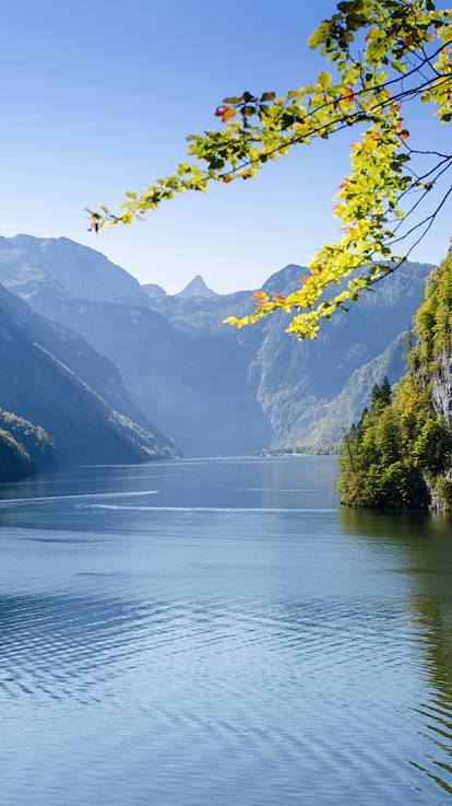 Le Königssee du point de vue des peintres - Allemagne