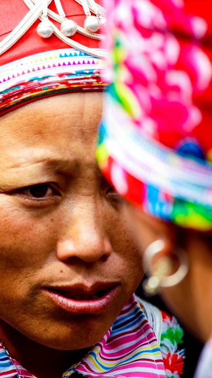 Femme Dzao rouge - District de Sapa - Province de Lào Cai - Vietnam