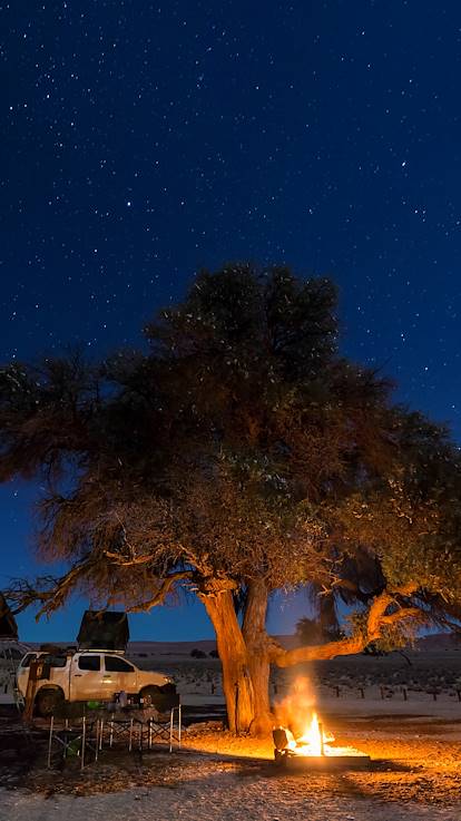 Dormir sous un ciel étoilé dans un 4x4 Camper - Windhoek - Namibie 