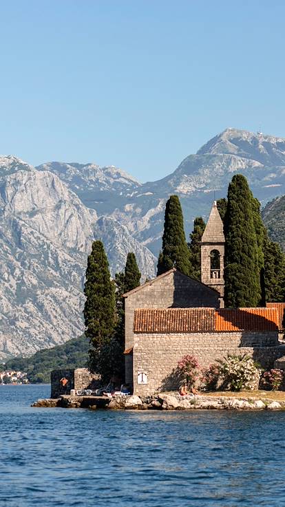 Le monastère Sveti Djordje - Bouches de Kotor - Monténégro