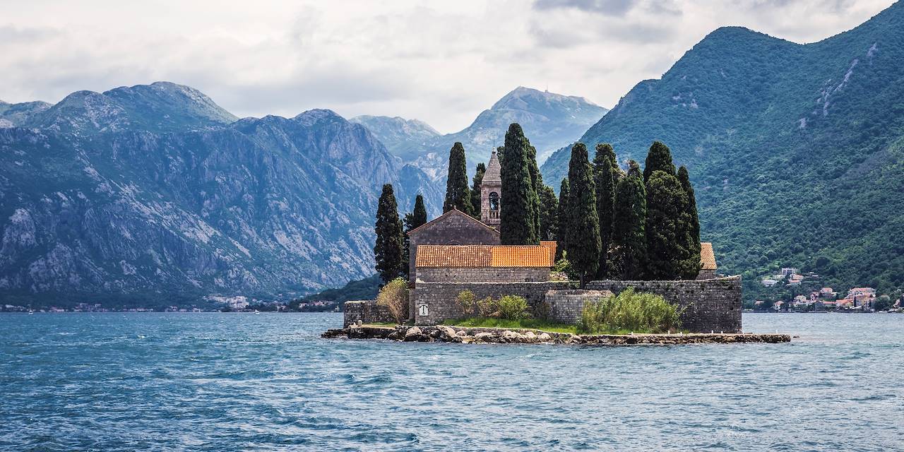 Monastère Saint George - Perast - Bouches de Kotor - Monténégro